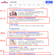 兰州灵狐网络网站优化案例——甘肃寰琦家政服务有限公司